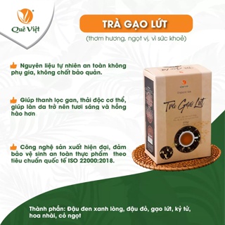 Trà gạo lứt quê việt thanh lọc gan - ảnh sản phẩm 6