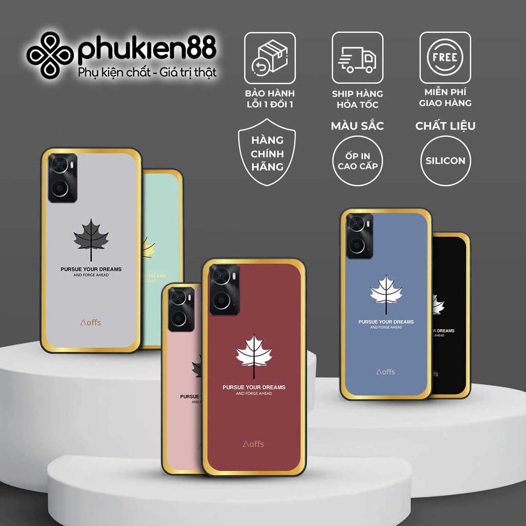Ốp lưng Oppo A76 hình basic đơn giản, cao cấp, thời trang, ốp rẻ bền đẹp