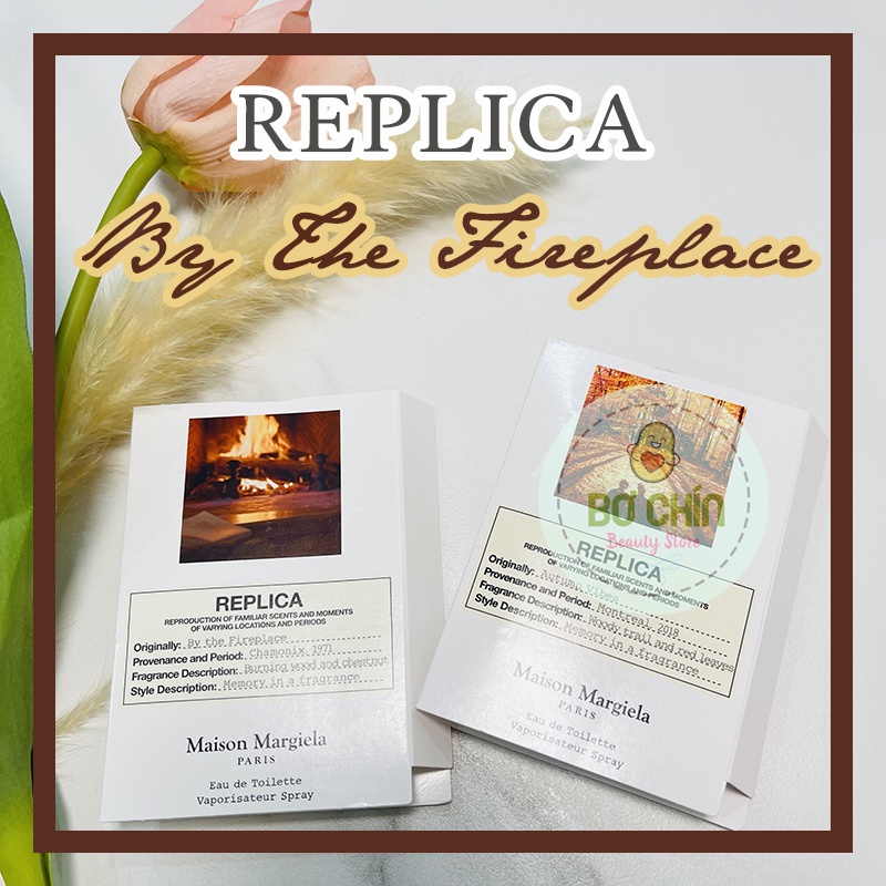 Replica By The Fireplace