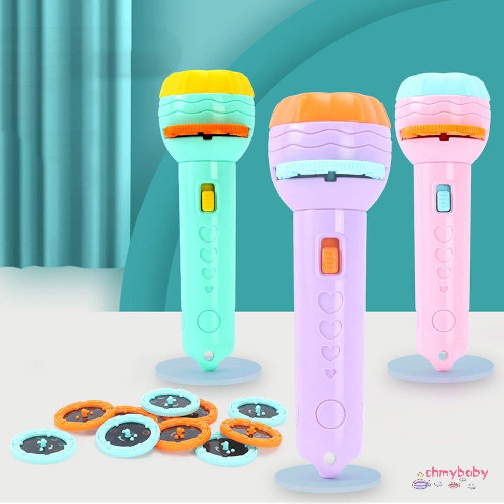 Máy Chiếu Đèn Pin Giáo Dục Mầm Non Đồ Chơi Sinh Nhật Hoặc Quà Tặng Giáng 24 Mẫu Trẻ Em [O/19]