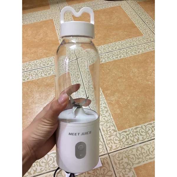 Máy xay cầm tay MEET JUICE hàng loại 1 - Máy say mini kèm cốc tiện lợi