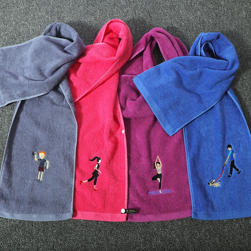 Khăn Lau Mồ Hôi Thể Thao Yoga Pilates Siêu Thấm Hút Mềm Mại Không Xù Lông, Dễ Dàng Vệ Sinh