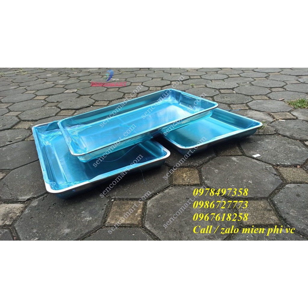 Khay tủ cơm công nghiệp 100% inox bền đẹp kích thước 40x60cm