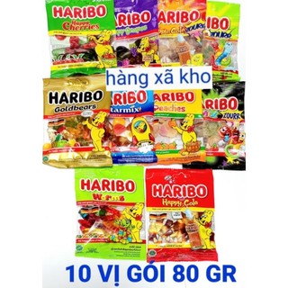 Kẹo dẻo haribo goldbears happy cola gói 80g hsd; 9_10/24