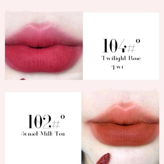 Set 3 son môi CAPPUVINI chất mousse mịn chống nước 3g