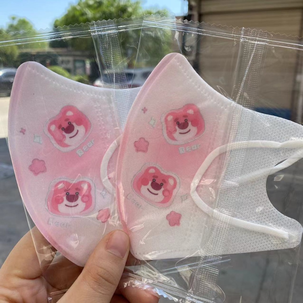 Cá Tuyết 10 Chiếc Hoạt Hình Kid Khẩu Trang Pacha Chó Mặt Nạ Độc Lập Đóng Gói 3d Mặt Nạ Dành Cho Bé 3-12 Tuổi 3 Lớp Dùng Một Lần Sinh Viên Mặt Nạ