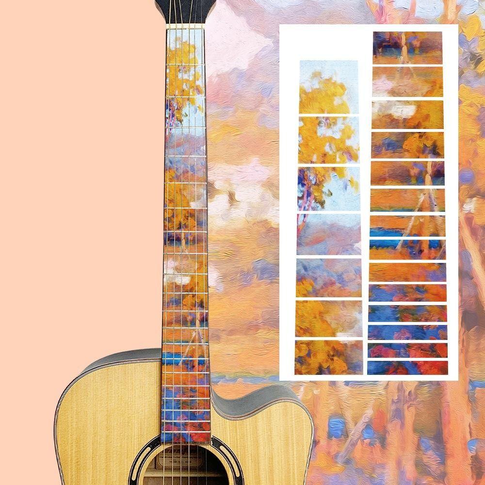 Miếng Dán 24 Phím Đàn Guitar Điện Zaijie Chất Lượng Cao