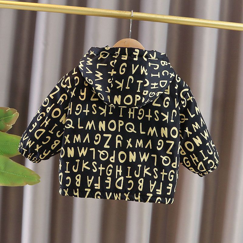 Áo Khoác Đệm Cotton Dày Dặn Phong Cách Thời Trang Mùa Đông Mới 2022 Cho Bé Trai