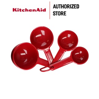 Bộ ly đong định lượng màu đỏ - 4 cái kitchenaid kqg058ohere - hàng chính hãng