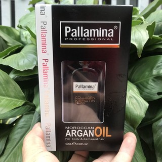 Tinh dầu dưỡng tóc PALLAMINA Collagen Keratin Complex 60ml (2026)