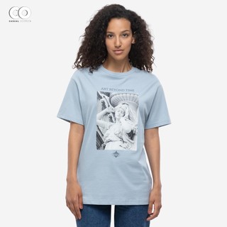 [CHÍNH HÃNG] Áo thun, áo tee unisex form oversize statue graphic