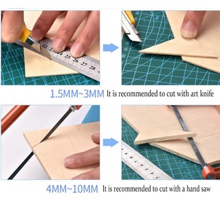 Mô Hình Ngôi Nhà Gỗ Balsa DIY