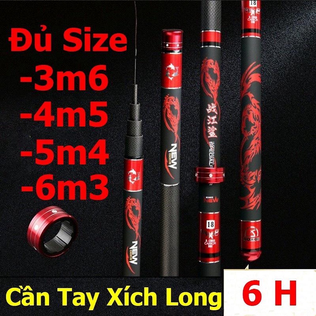 Cần Câu Đài Xích Long 6H , Cần Câu Tay   Đồ Câu Chương Văn