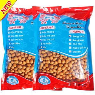 1Kg Đậu Phộng Da Cá Tỏi Ớt (2 Túi) Rồng Con