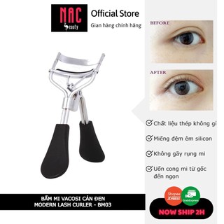 Bấm mi cán đen Vacosi Morden Lash Curler