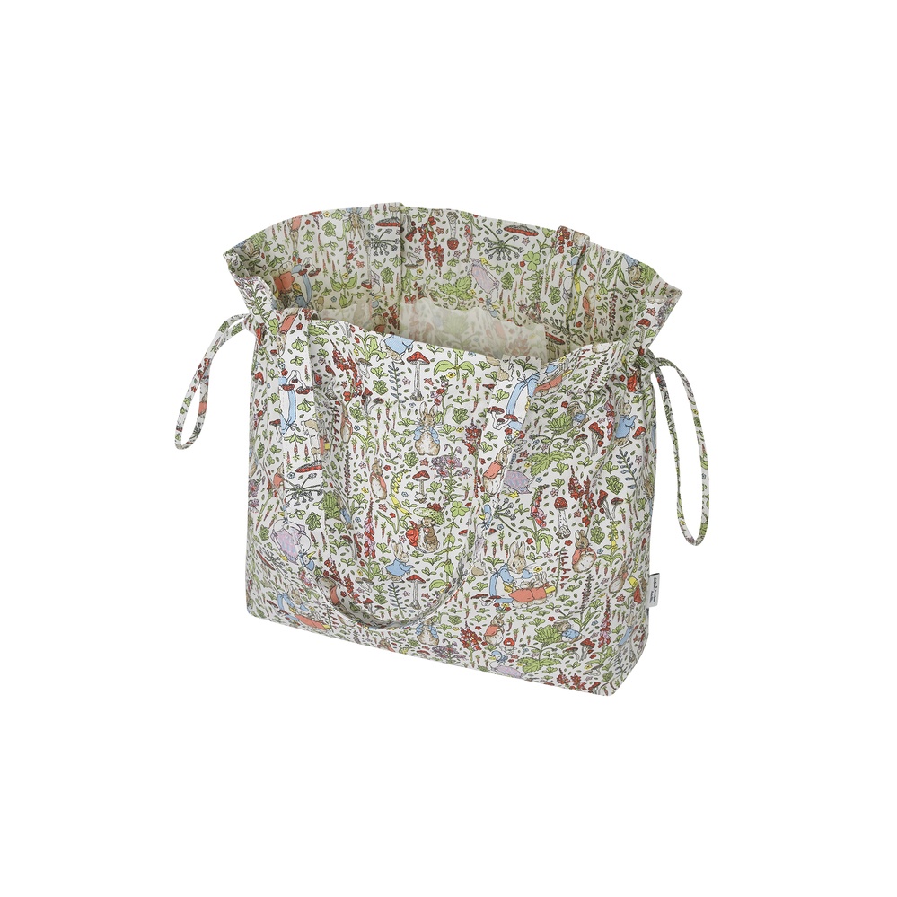 Cath Kidston - Túi đeo vai/The Hitch Tote - Garden Ditsy - Cream