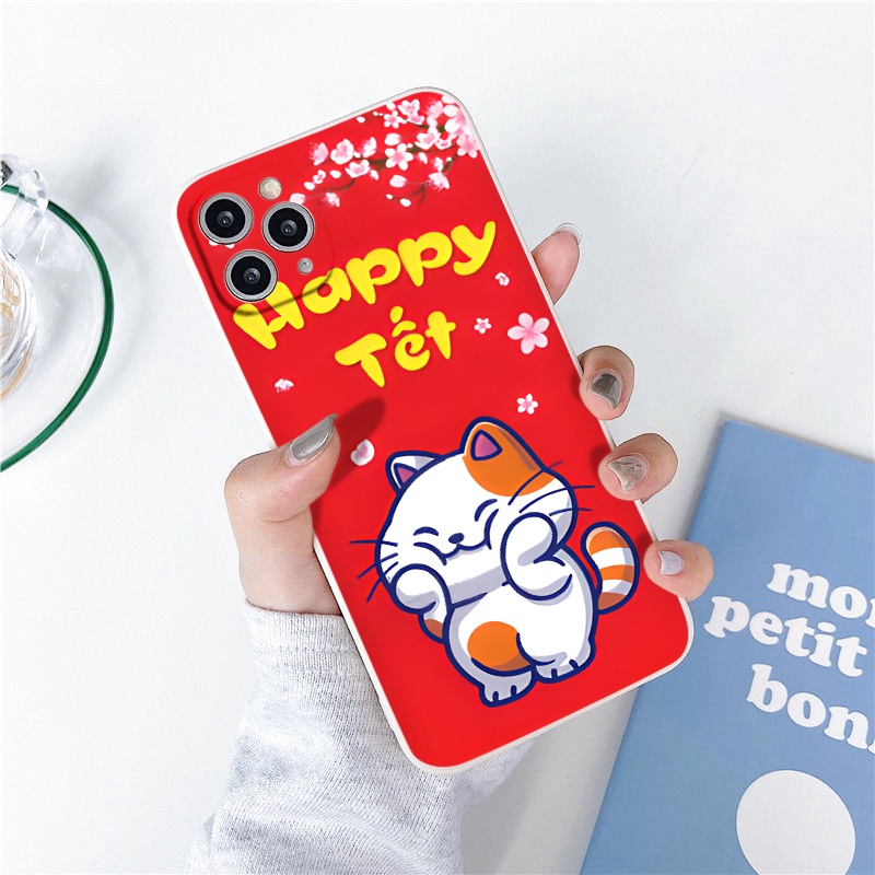 Ốp vuông iphone Khai xuân đắc lộc bảo vệ cam 6/6splus/7/7plus/8/8plus/x/xr/xs/11/12/13/14/pro/max/plus/