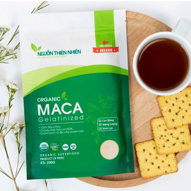 Bột Maca hữu cơ sâm Peru-Maca Gelatinized PERU