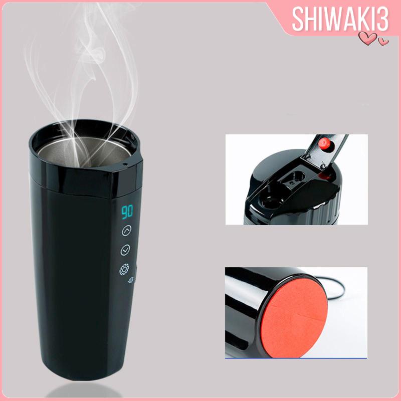 Ấm Đun Nước V 24V Có Màn Hình Hiển Thị Nhiệt Độ Cho Xe Hơi