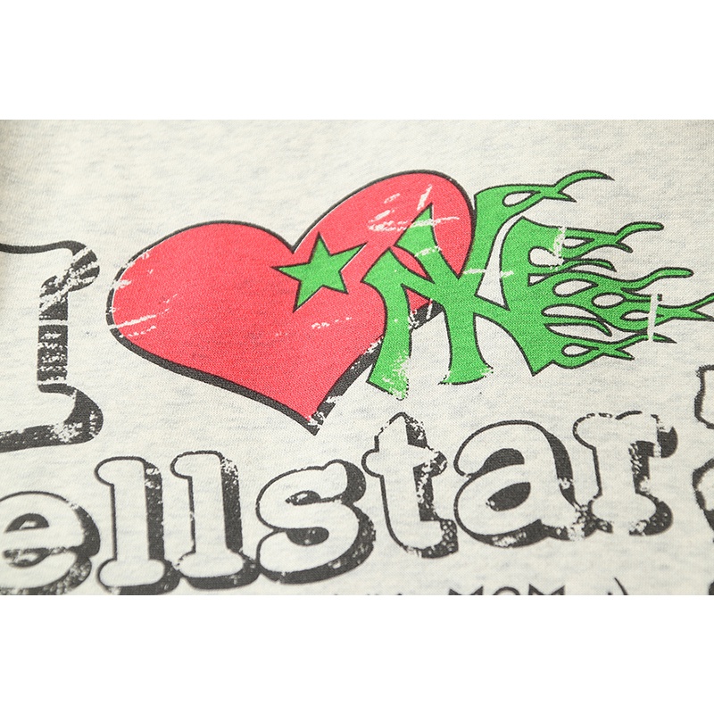 Áo Hoodie Nỉ Chui Đầu Phối Túi Trước In Họa Tiết Graffiti Phong Cách Đường Phố Mùa Thu Cho Nam Và Nữ