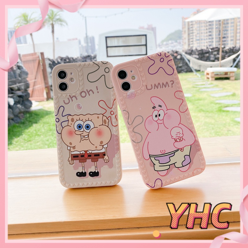 ốp iphone Họa Tiết Sponge/Pida star Cho Iphone6 6splus 7 7plus 8 8plus XR X XS 11 12 Pro max Plus Promax max-281