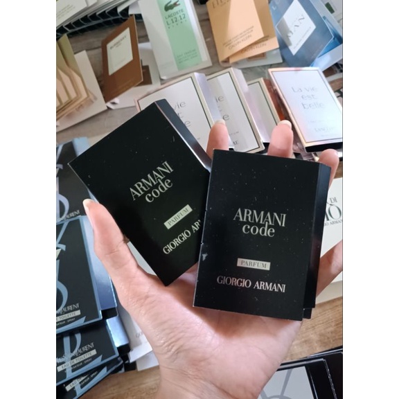 [ Ảnh thật ] Vial Nước Hoa Armani Code Parfum