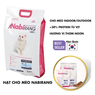 Hạt thức ăn Nabirang 1kg cho mèo mọi lứa tuổi