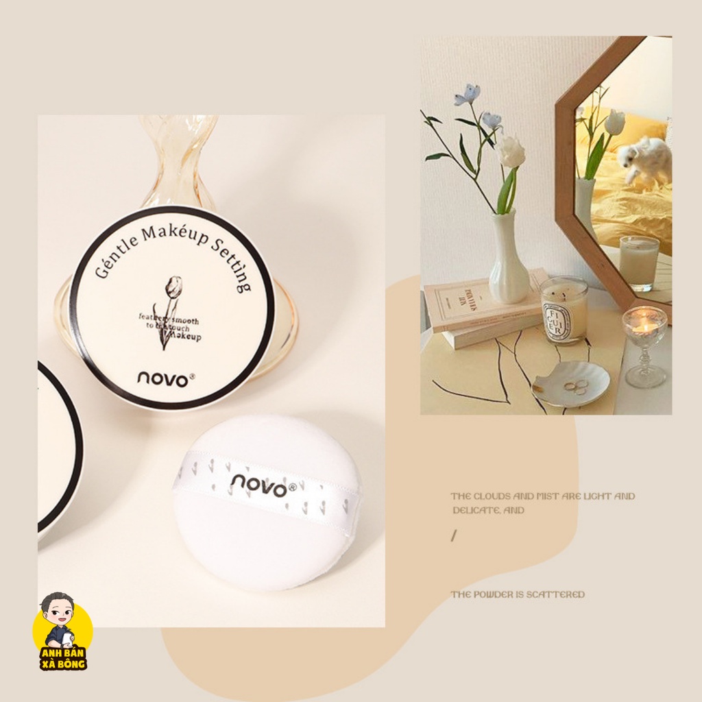 Phấn Phủ Kiềm Dầu NOVO Cloud Mist Light And Delicate Loose Powder 5784