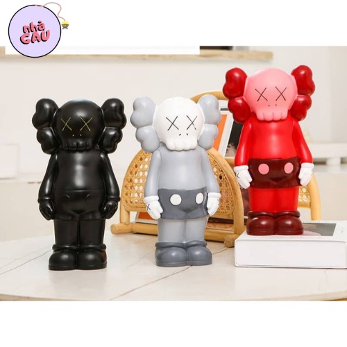 Tô tượng thạch cao kaws size đại 26cm
