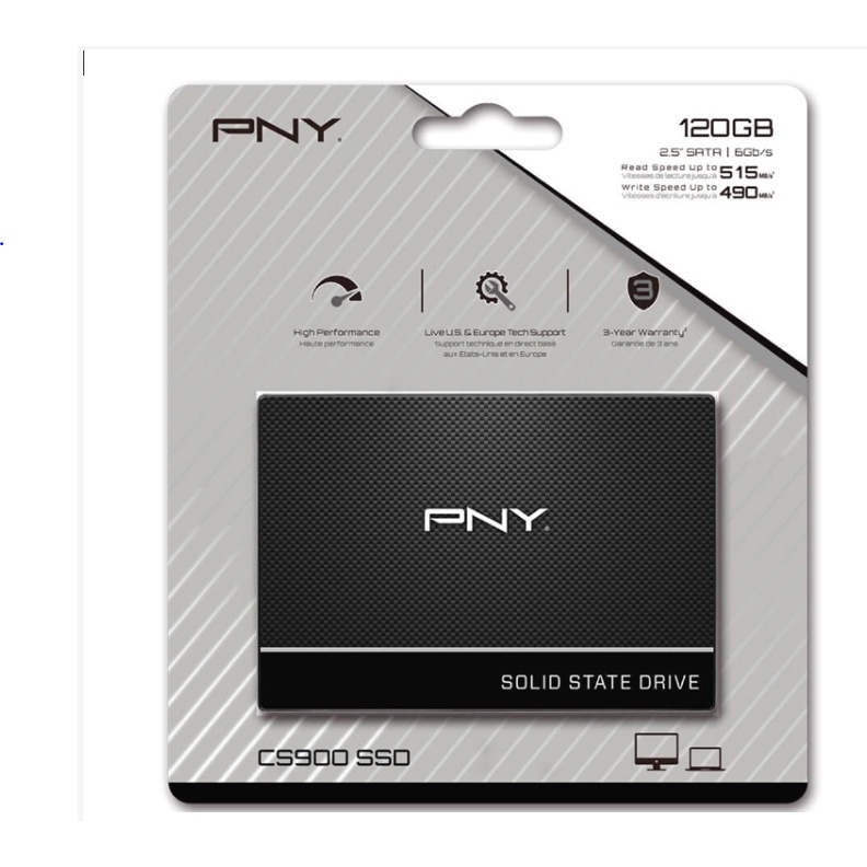 Ổ cứng SSD PNY CS900 120Gb SATA3 chính hãng