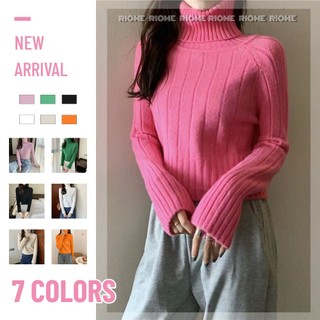Áo sweater Cổ Lọ 7 Màu Thời Trang