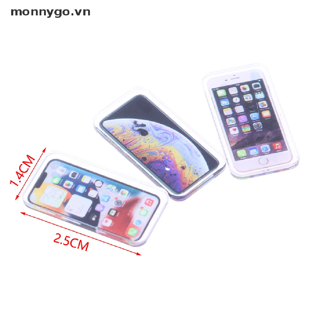 Điện Thoại Di Động Mini Tỉ Lệ 1: 12 Trang Trí Tiểu Cảnh Phòng Khách VN