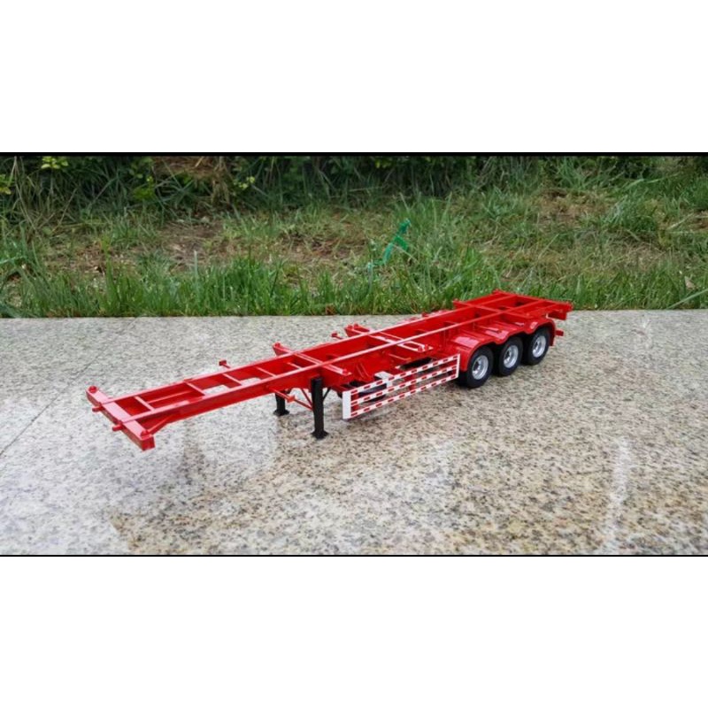 Mô hình xe tải Container Hợp Kim 1:24