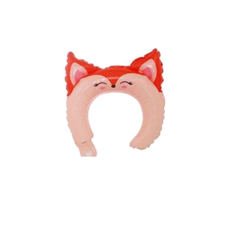 Băng Đô Cài Tóc Hình Động Vật Hoạt Hình Kèm Bong Bóng Trang Trí Tiệc Sinh Nhật Cho Bé