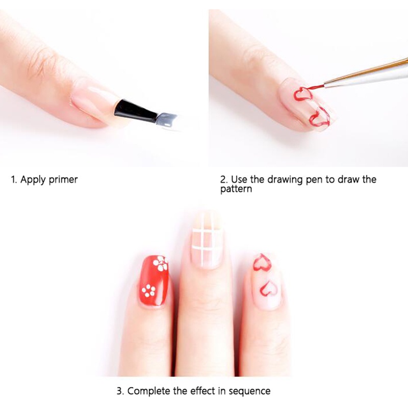 Bút Vẽ Móng Nghệ Thuật Acrylic Siêu Mịn JP5