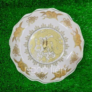 Dĩa  trái cây rồng  hồng phấn