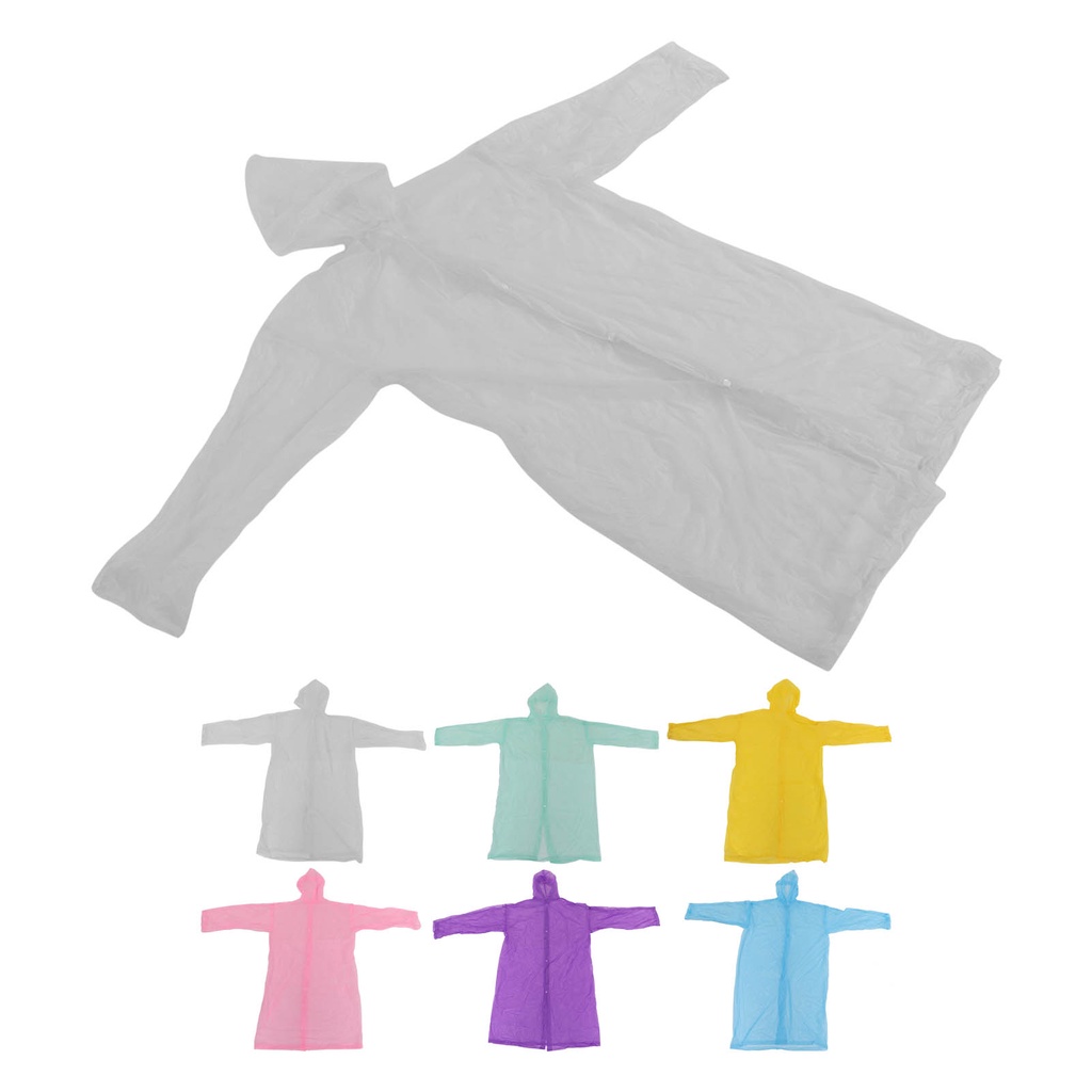 Có thể bán buôn Áo mưa di động chống thấm nước đa năng có mũ trùm và tay áo thể tái sử dụng cho người lớn Unisex Vermont055 Hàng giao ngay