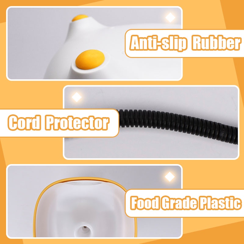 HamshMoc Đài Phun Uống Nước Tự Động 1.8L Cho Thú Cưng