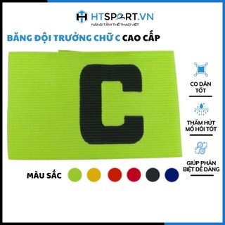 Băng Đội Trưởng Chữ C Nhiều Màu Cao Cấp