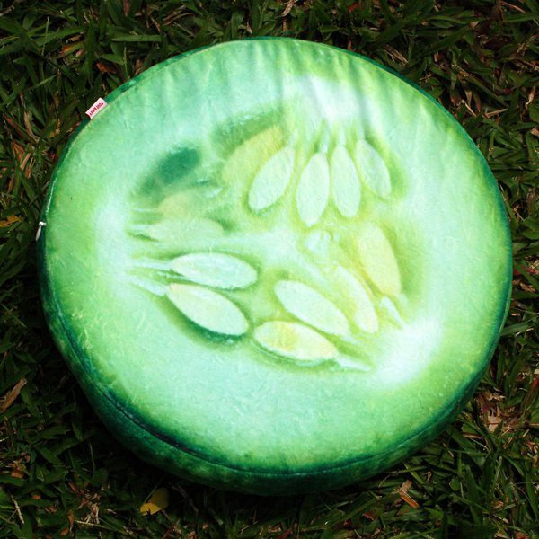 Đệm ngồi hình trái cây, đệm lót ghế ngồi, đệm ngồi tròn, kenhome