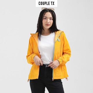 Áo Khoác Dù Nữ Couple TX Basic Dây Kéo 2 Màu