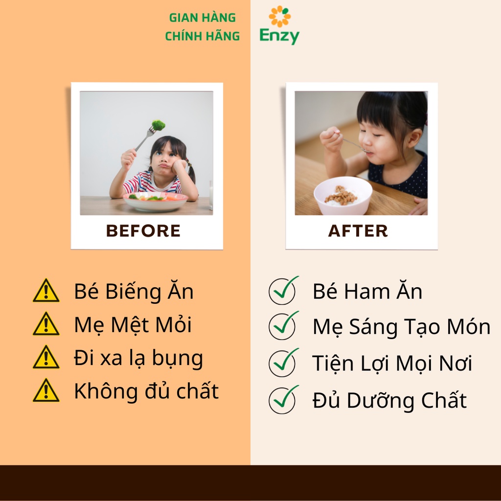 Gia Vị Rắc Cơm Cho Bé Ăn Dặm, Gia Vị Rắc Cơm Vị Cá Hồi Enzy, Furikake Bổ Sung Dinh Dưỡng Cho Bé, Gói 30gr