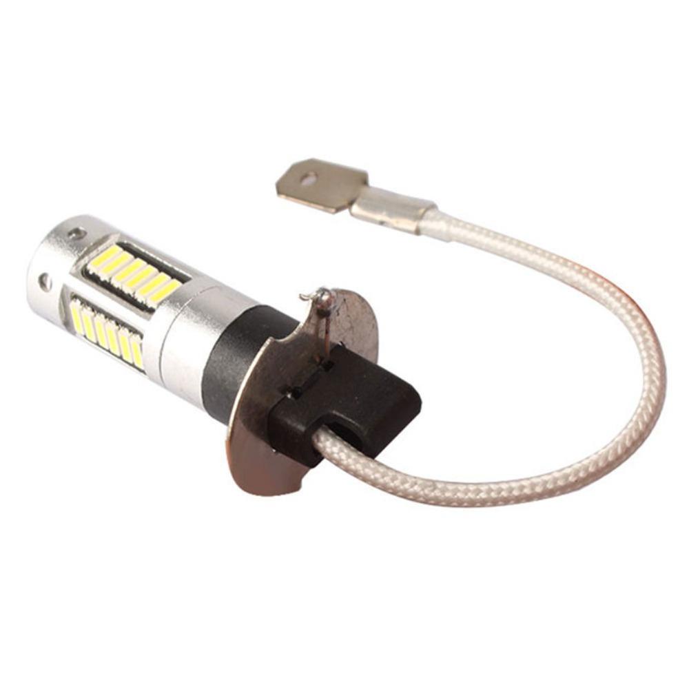Bộ 2 Đèn Led Sương Mù Ánh Sáng Trắng 4014 12V 30-SMD Chất Lượng Cao Cho Xe Hơi