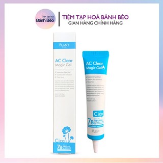 Gel chấm giảm mụn The Plant Base AC Clear Magic Gel 30ml