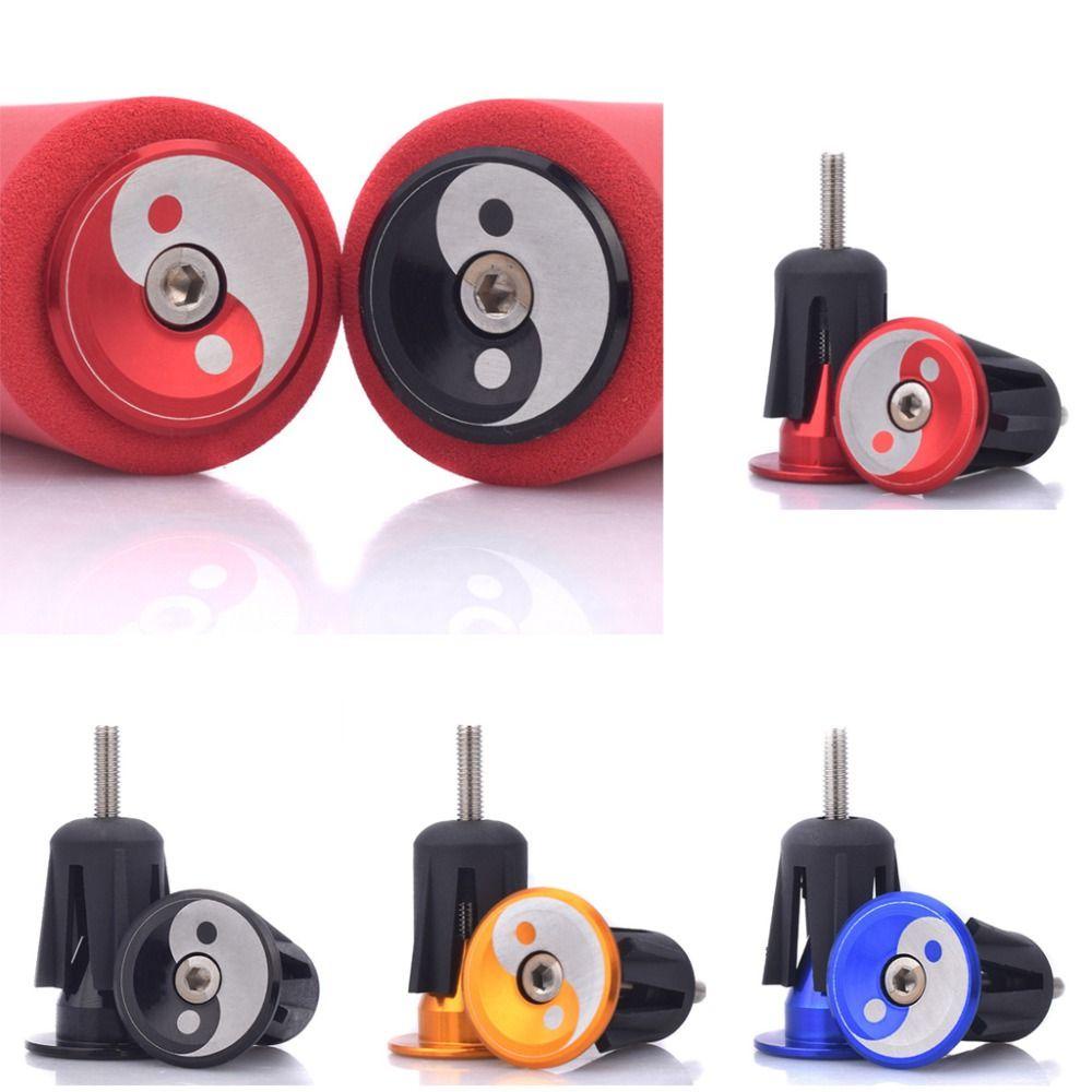 Bộ 4 Nút Gắn Tay Lái Xe Đạp Bằng Hợp Kim Nhôm Chất Lượng Cao