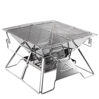 Bếp nướng BBQ không khói - Bếp nướng than hoa inox 304
