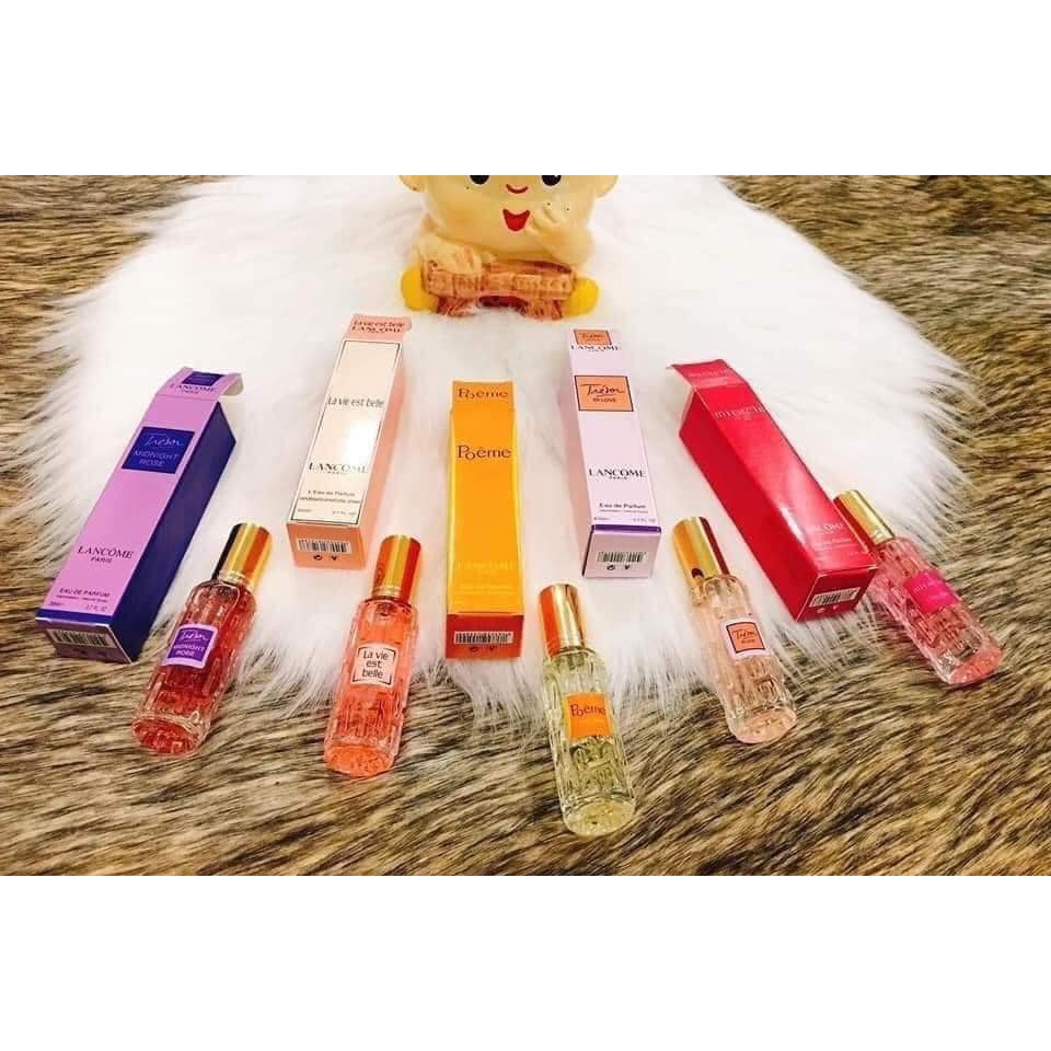 SET NƯỚC HOA TEST MINI 20 CHAI 20 MÙI 20 HÃNG KHÁC NHAU