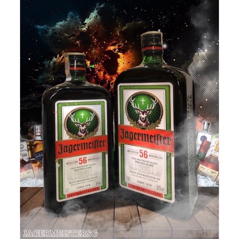 JAGER JAGERMEISTER 1000ml - SHIP HOẢ TỐC
