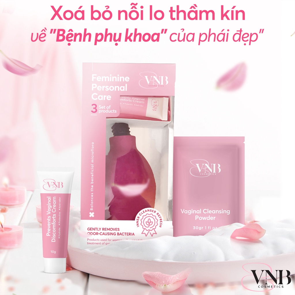 Bộ dụng cụ vệ sinh phụ khoa b vnb cosmetics vd1200 - ảnh sản phẩm 6