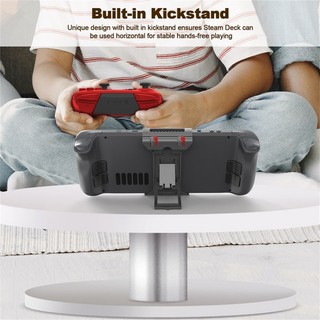 Foldable Portable Desktop Stand Holder Wall-Mounted Storage Bracket Back Memory Card Rack Compatible For Steam Deck Game Console